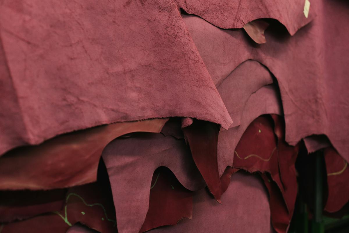 Image of leather hides